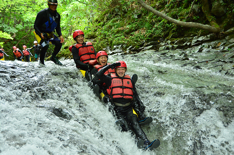 niseko hanazono canyoning tour hokkaido