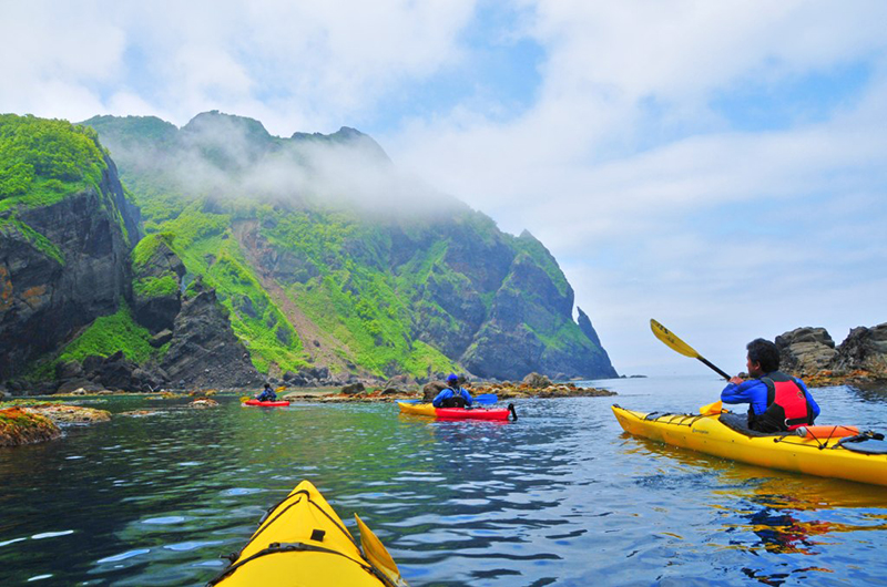 sea kayak shakotan niseko hanazono