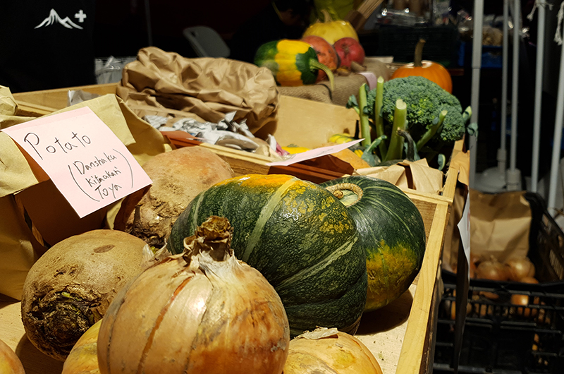 niseko autumn food festival fresh produce