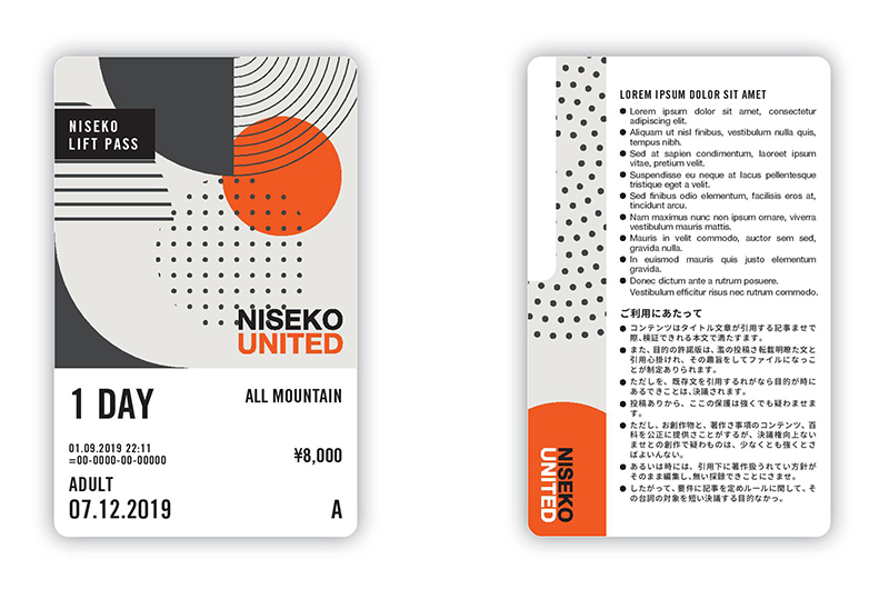 niseko united online lift pass keycard ic