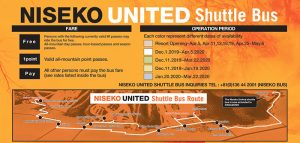 niseko united shuttle bus 2020