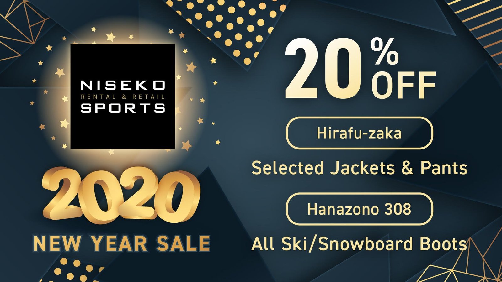 niseko sports new year sale