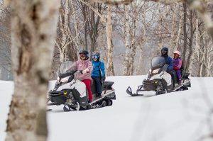 niseko snowmobiling hanazono