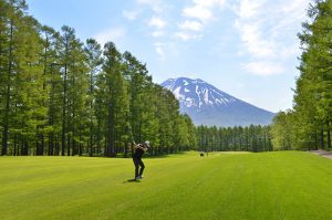 niseko village golf japan spring