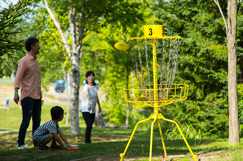 niseko village pure disk golf