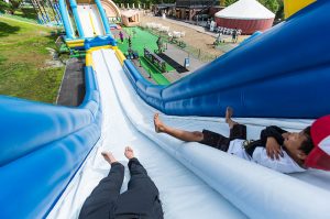 niseko village pure slide